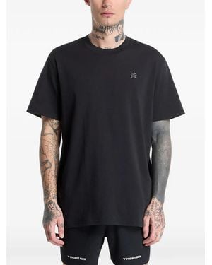 Under Armour T-Shirt Curry À Logo Brodé - Black