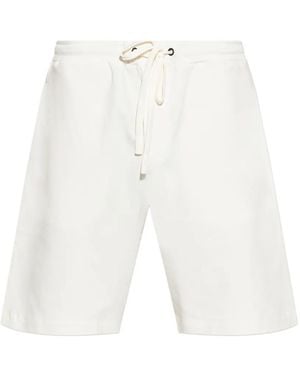 Hanro Drawstring Shorts - White