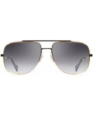 Dita Eyewear Midnight Special Pilot-Frame Sunglasses - Grey