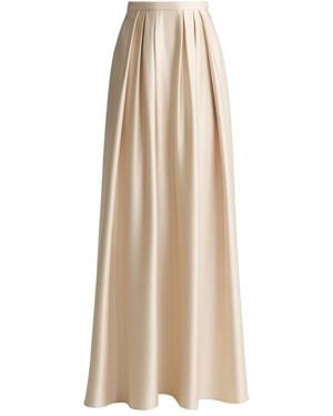 St. John Pocket Long Skirt - Natural