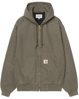 Carhartt Og Active Hooded Jacket - Green