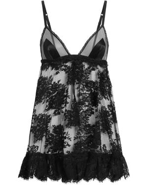 Dolce & Gabbana Lace Cami Top - Black