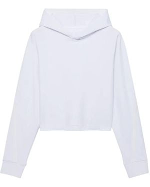 On Shoes Sudadera Studio C Capucha - Blanco