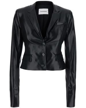 ANDAMANE Zefira Cropped Jacket - Black