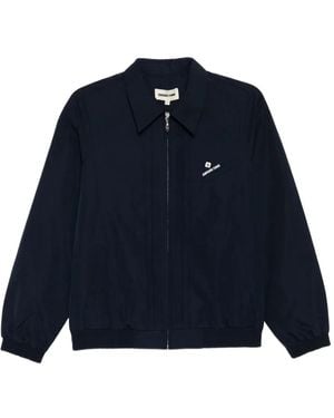 ShuShu/Tong Tuck-Detail Jacket - Blue