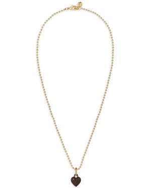 Roxanne Assoulin Itsy Bitsy Heart-Charm Necklace - White