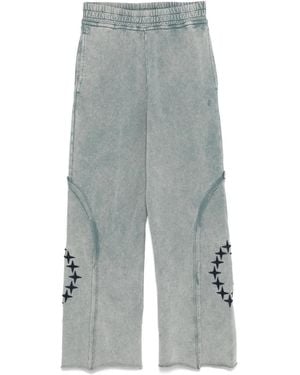 Etudes Studio Embroidered Track Trousers - Grey