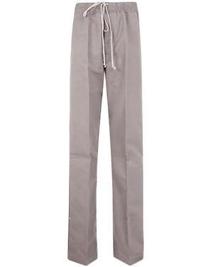 Rick Owens Drawstring Pocket Trousers - Grey