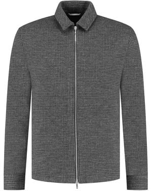 Marco Pescarolo Checked Jacket - Grey