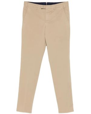 PT Torino Straight-Leg Trousers - Natural