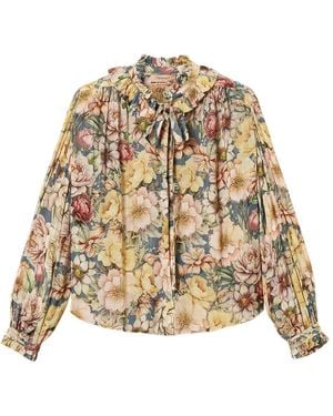 Twinset Camisa Con Motivo Floral - Neutro