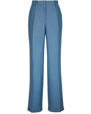 Lafayette 148 New York Hose mit Bügelfalten - Blau