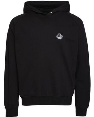 Bally Graphic-Print Cotton Hoodie - Black