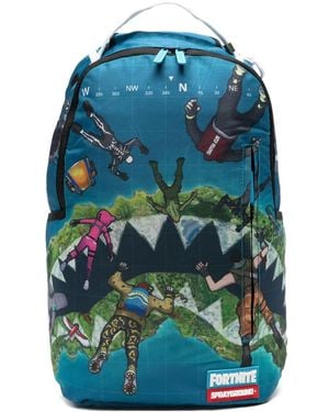 Sprayground Fortnite Island Backpack - Blue
