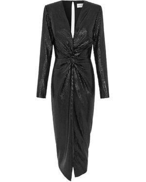16Arlington Vesta Sequin-Embellishedmidi Dress - Black