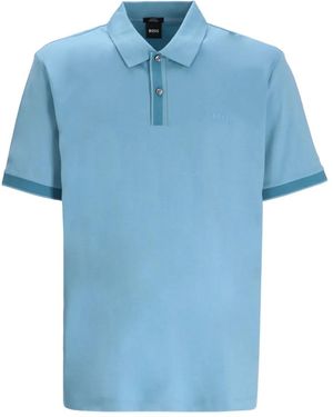 BOSS Polo A Maniche Corte - Blu