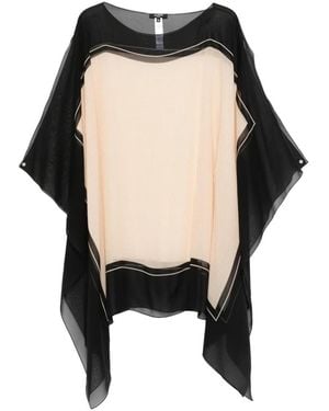 Balmain Robe De Plage À Motifs - Noir