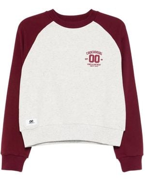 Chocoolate Logo-Embroidered Sweatshirt
