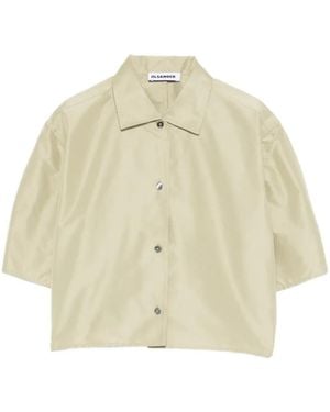 Jil Sander Buttoned Shirt - Natural