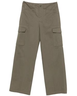 Rier Belt-Loop Cargo Trousers - Grey