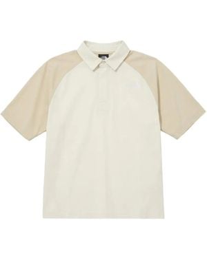 The North Face Raglan-Sleeve Polo Shirt - White