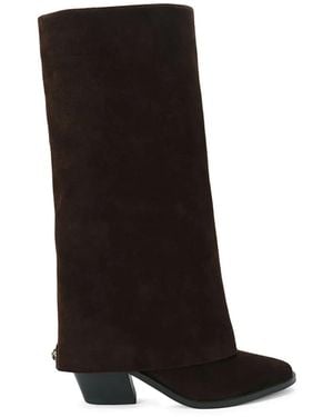 Kurt Geiger Botas Chiltern Plegables - Negro