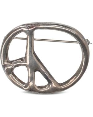 Needles Peace Brooch - Metallic