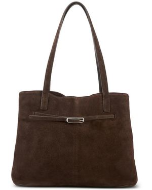 Vagabond Shoemakers Cabas Cannes Médium En Daim - Brown