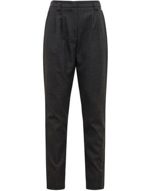 Herno Pleated Pants - Black
