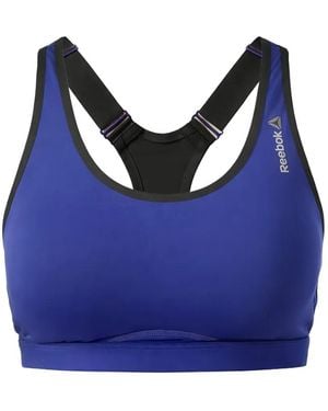 Reebok Racerback Cutout Tank Top - Blue