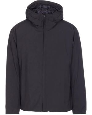 Herno Hooded Padded Jacket - Blue