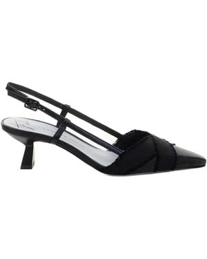 Roberto Festa Escarpins Girasol À Bride Arrière - Noir
