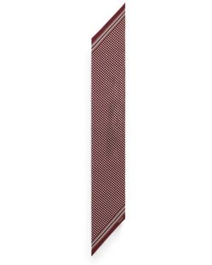 Saint Laurent Lavallière Scarf - Purple