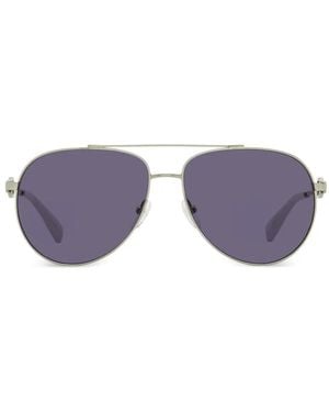 Longchamp 178 Horsebit Pilot-Frame Sunglasses - Purple