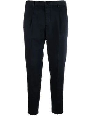 Incotex Button Trousers - Blue