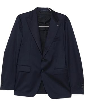 Tagliatore Wool two-button suit - Blau