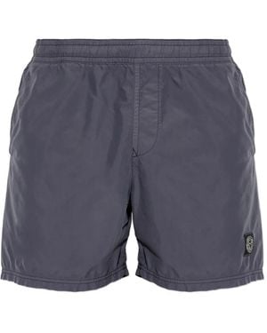 Stone Island ドローストリング トランクス水着 - ブルー