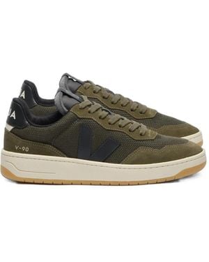 Veja V-90 B-Mesh Sneakers - Green