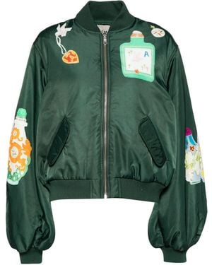 ALÉMAIS Royal Bomber Jacket - Green