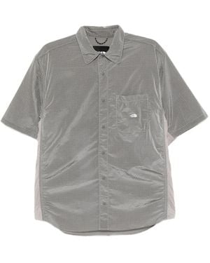 The North Face ロゴ シャツ - グレー