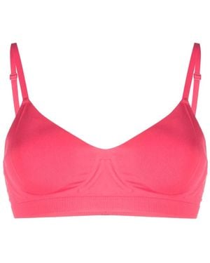 Calvin Klein Bh Mit Logo-Prägung - Pink