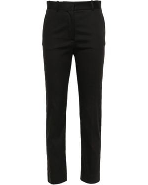 JOSEPH Coleman Cropped Trousers - Black