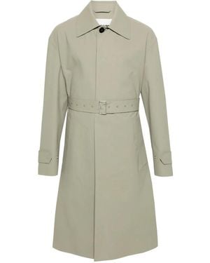 Jil Sander トレンチコート - グリーン