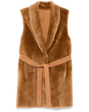 DESA NINETEENSEVENTYTWO Cappotto Smanicato - Marrone