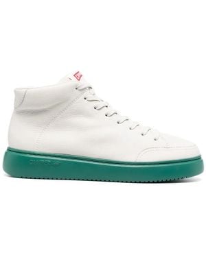 Camper Lace-Up Hi-Top Trainers - Green