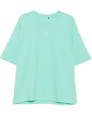 Oakley Print-Detail Crew Neck T-Shirt - Green