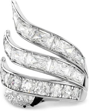 Swarovski Vienna Crystal-Embellished Ring - Grey