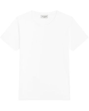 Paul & Shark Logo-Embroidered Cotton T-Shirt - White