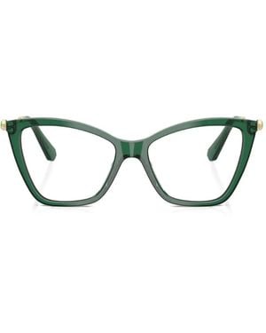Swarovski Cat-Eye Glasses - Green