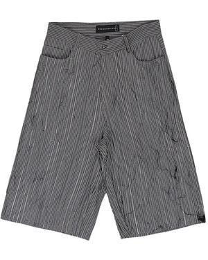 Who Decides War Exposed-Seam Shorts - Grey